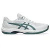 Asics-Spiel FF Lehm Weiß-Grüne Turnschuhe