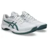 Asics-Spiel FF Lehm Weiß-Grüne Turnschuhe