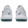 Asics-Spiel FF Lehm Weiß-Grüne Turnschuhe