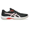 Asics-Spiel FF Ton-Schwarz-Rot-Turnschuhe