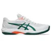 Asics-Spiel FF Padel Weiß, Grün, Orange Turnschuhe