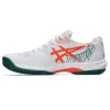 Asics-Spiel FF Padel Weiß, Grün, Orange Turnschuhe