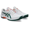 Asics-Spiel FF Padel Weiß, Grün, Orange Turnschuhe