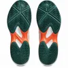 Asics-Spiel FF Padel Orange-grüne Sneaker