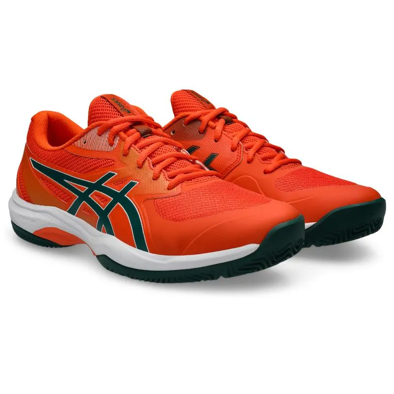 Asics-Spiel FF Padel Orange-grüne Sneaker
