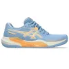 Asics Gel Challenger 15 Padel Blue Stone Orange Damen Sneaker
