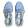 Asics Gel Challenger 15 Padel Blue Stone Orange Damen Sneaker