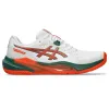 Tênis Asics Gel Challenger 15 Padel Branco Laranja