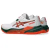 Tênis Asics Gel Challenger 15 Padel Branco Laranja