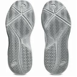 Zapatillas de Padel Asics Gel Dedicate 9 Padel Blanco Gris Mujer