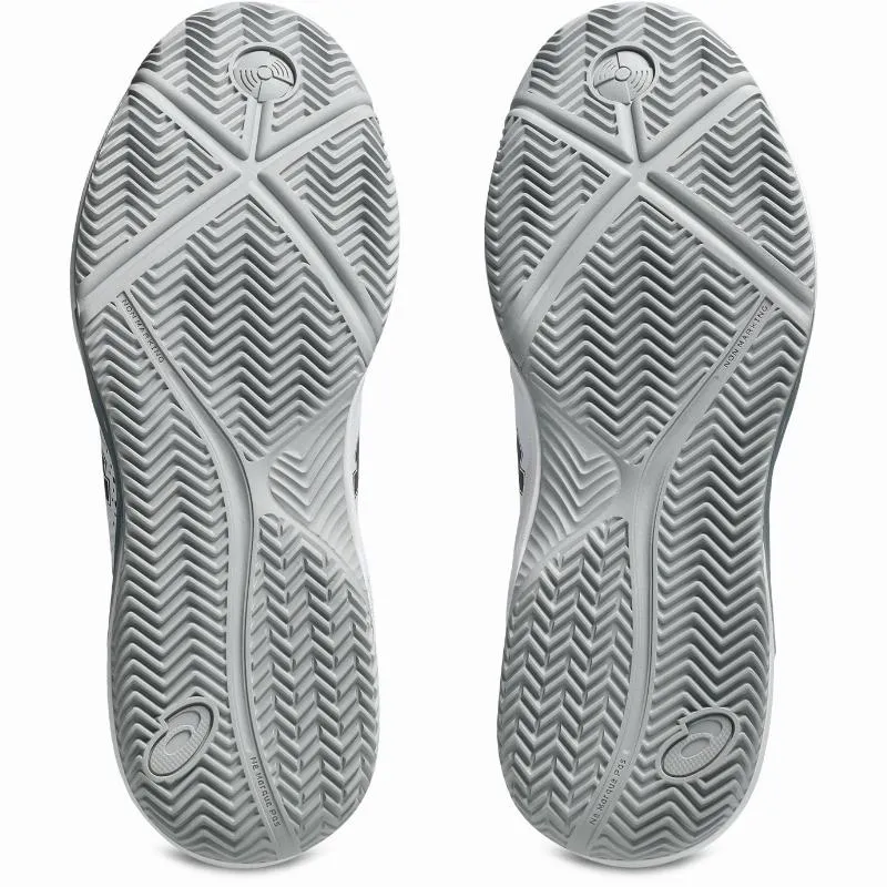 Tênis pretos Asics Gel Dedicate 9 Padel Brancos