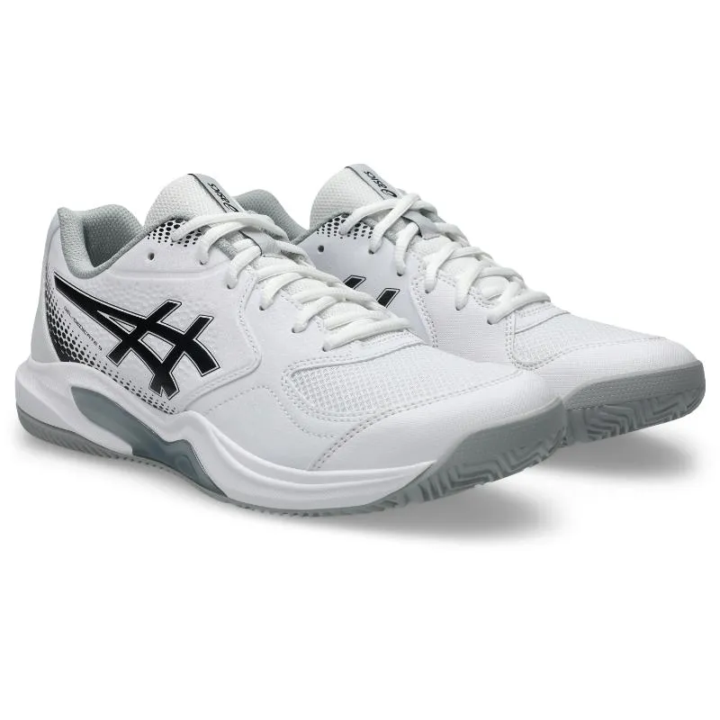 Tênis pretos Asics Gel Dedicate 9 Padel Brancos