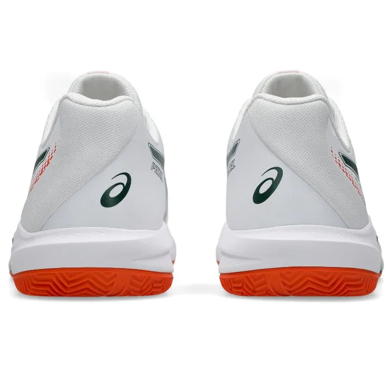Asics Gel widmet 9 Padel weißgrüne Turnschuhe
