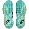 Asics Gel Resolution X Tondunkelblaue Mint-Sneaker