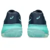 Asics Gel Resolution X Tondunkelblaue Mint-Sneaker