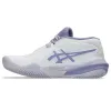 Asics Gel Resolution X Clay White Purple Damenschuhe