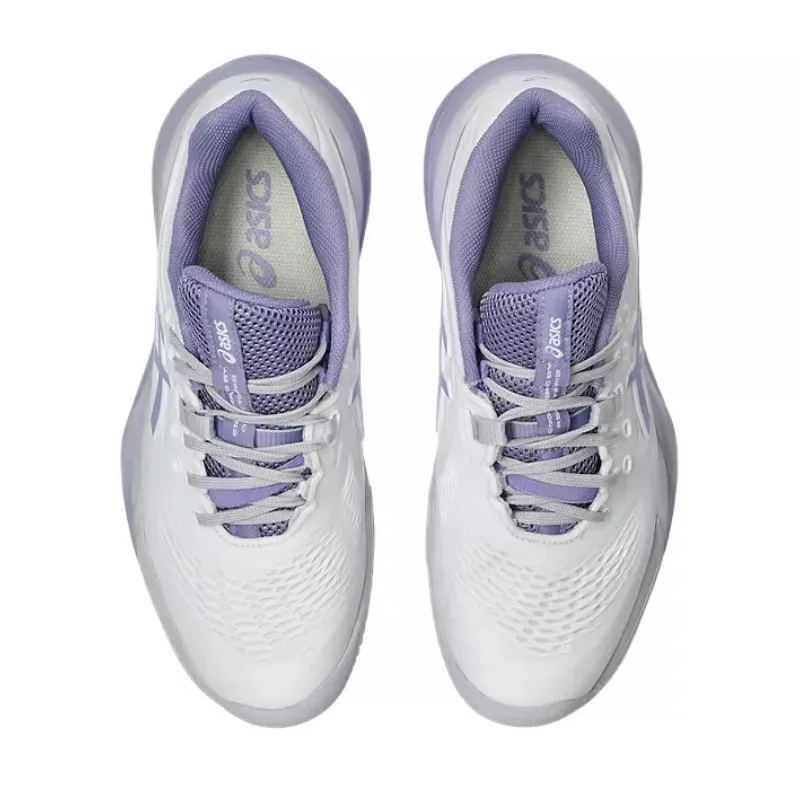 Asics Gel Resolution X Clay White Purple Damenschuhe