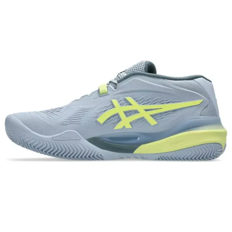 Asics Gel Resolution X Clay Gray Pistaziengrüne Sneakers