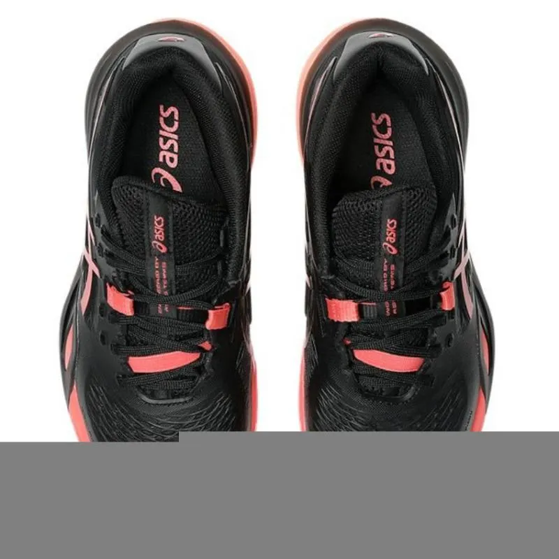 Asics Gel Resolution X Clay Black Red Damenschuhe