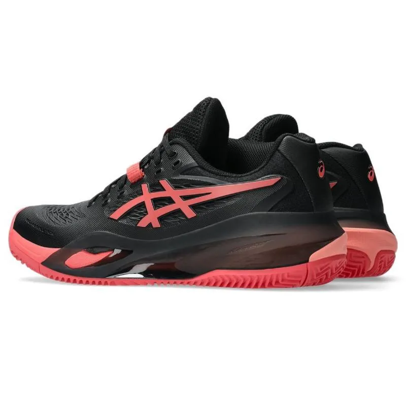 Asics Gel Resolution X Clay Black Red Damenschuhe