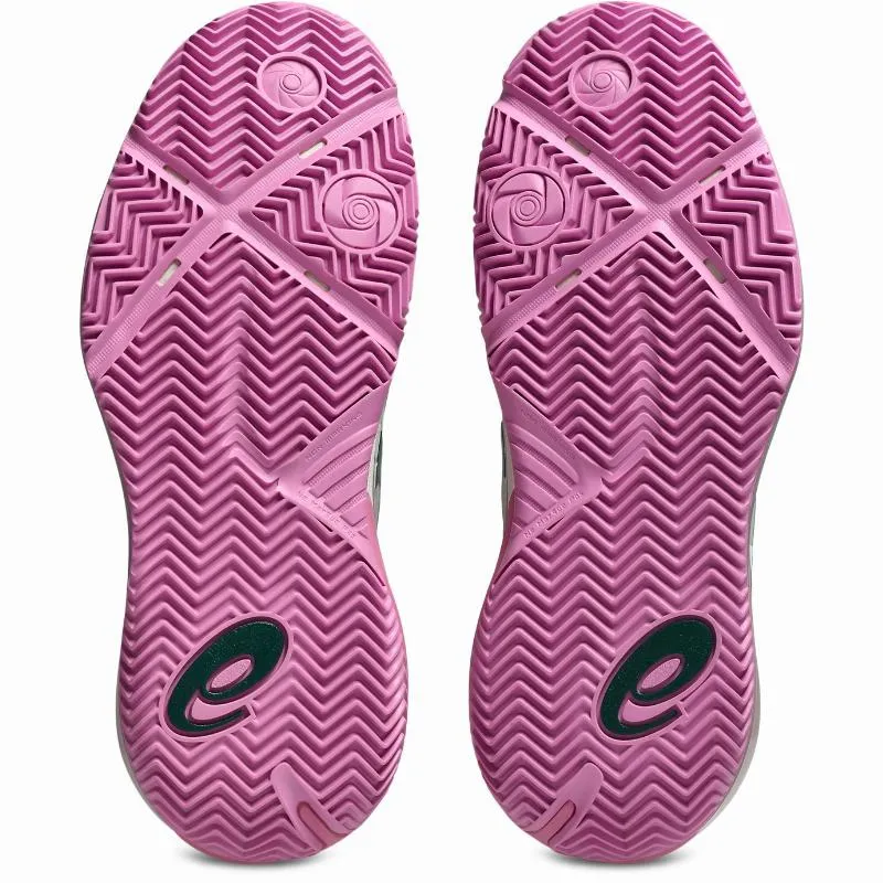 Tênis femininos Asics Gel Resolution X Padel Bege Verde