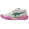 Asics Gel Resolution X Padel Beige Green Damenschuhe