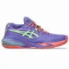 Asics Gel Resolution X Padel Lila Grüne Damenschuhe
