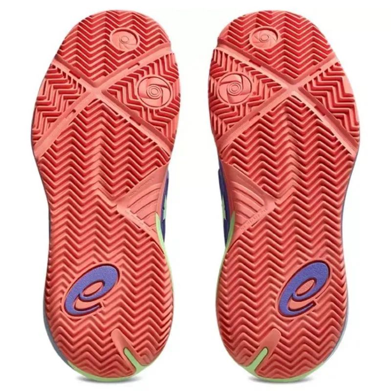 Tênis femininos Asics Gel Resolution X Padel Roxo Verde