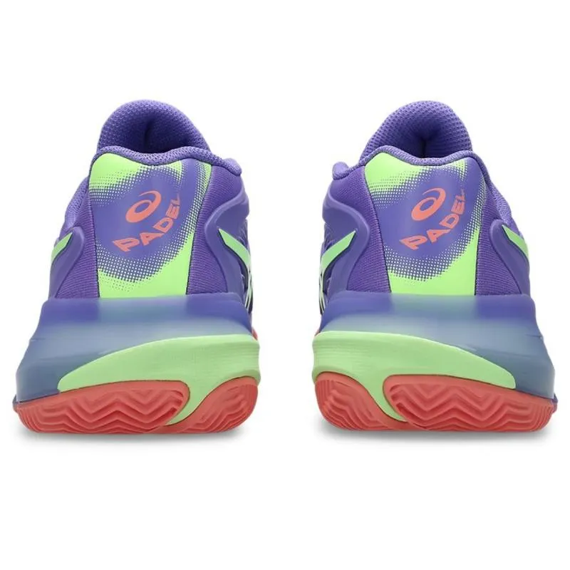 Asics Gel Resolution X Padel Lila Grüne Damenschuhe