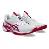 Asics Solution Speed FF 3 Sandplatz Weiß Hellrosa Damen Sneaker