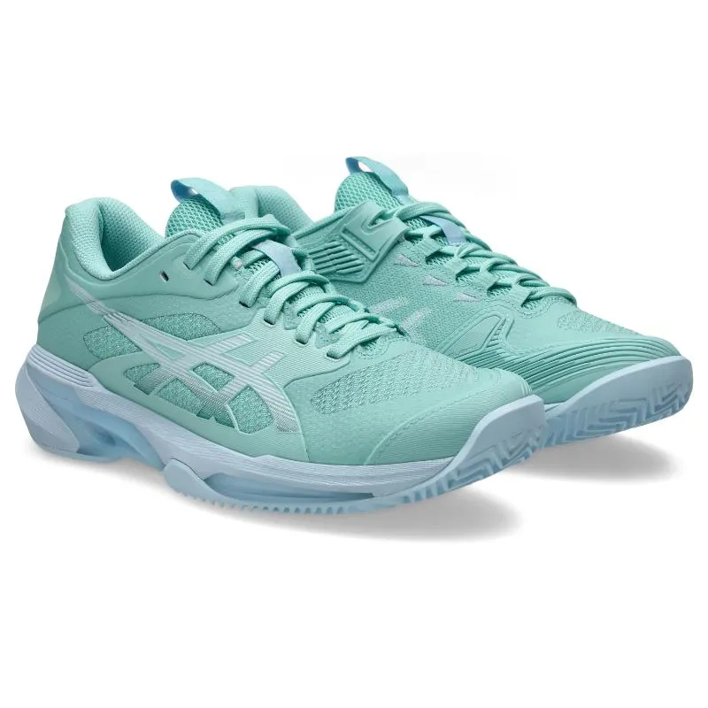 Tênis femininos Asics Solution Speed FF 4 Clay Blue Green