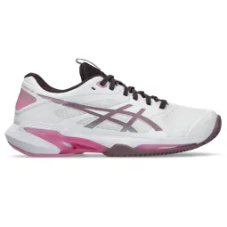 Zapatillas de Padel Asics Solution Speed FF 4 Clay Blanco Malva Mujer