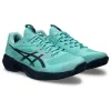 Asics Solution Speed FF 4 Clay Mint Dunkelblaue Sneakers