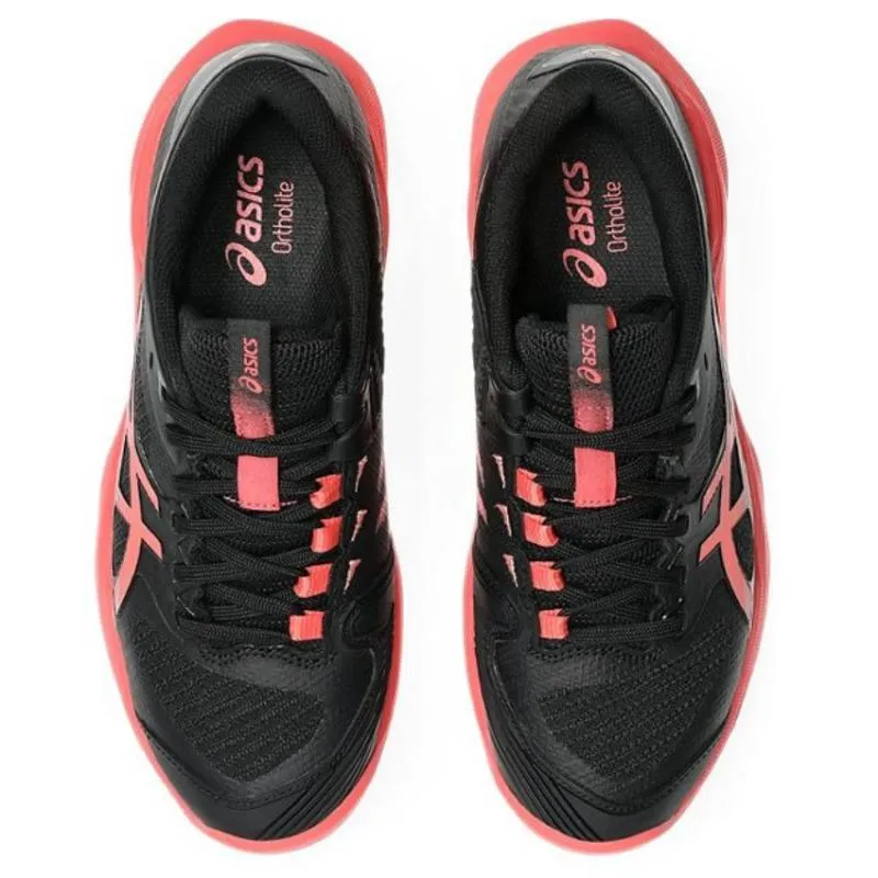 Asics Solution Speed FF 4 Clay Black Red Damenschuhe