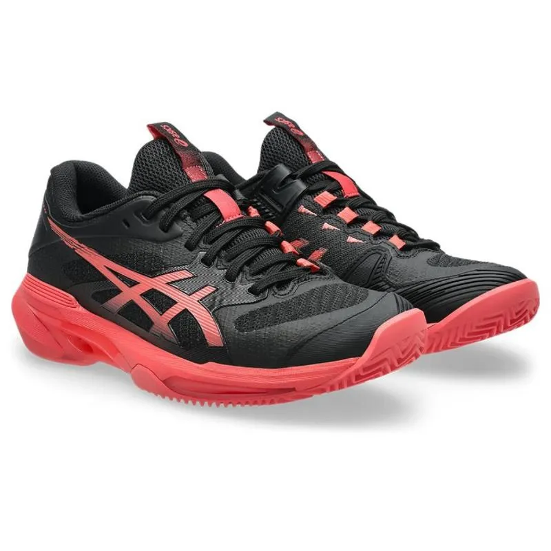 Asics Solution Speed FF 4 Clay Black Red Damenschuhe