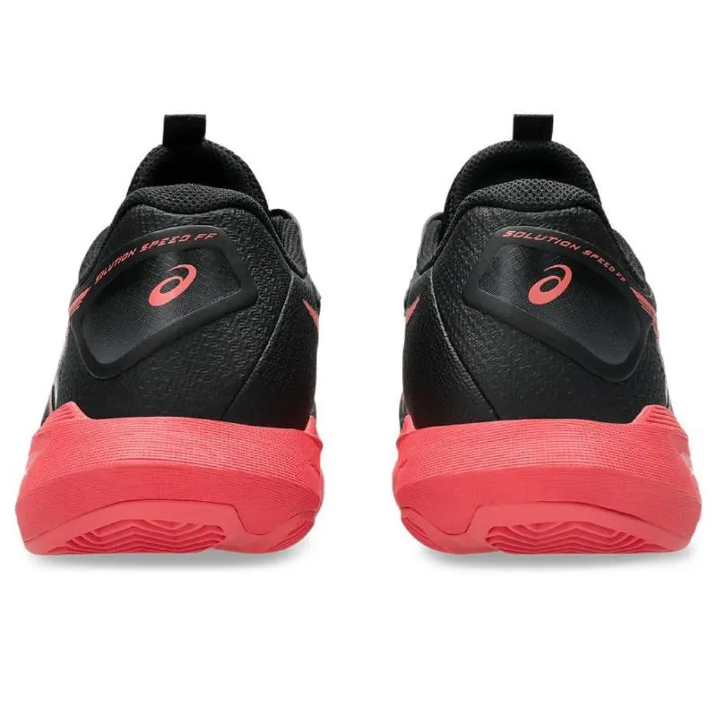 Asics Solution Speed FF 4 Clay Black Red Damenschuhe