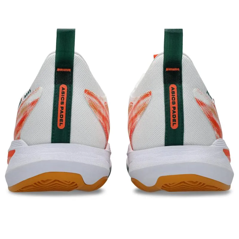 Asics Sonicsmash FF Weiß-Orange-Sneaker