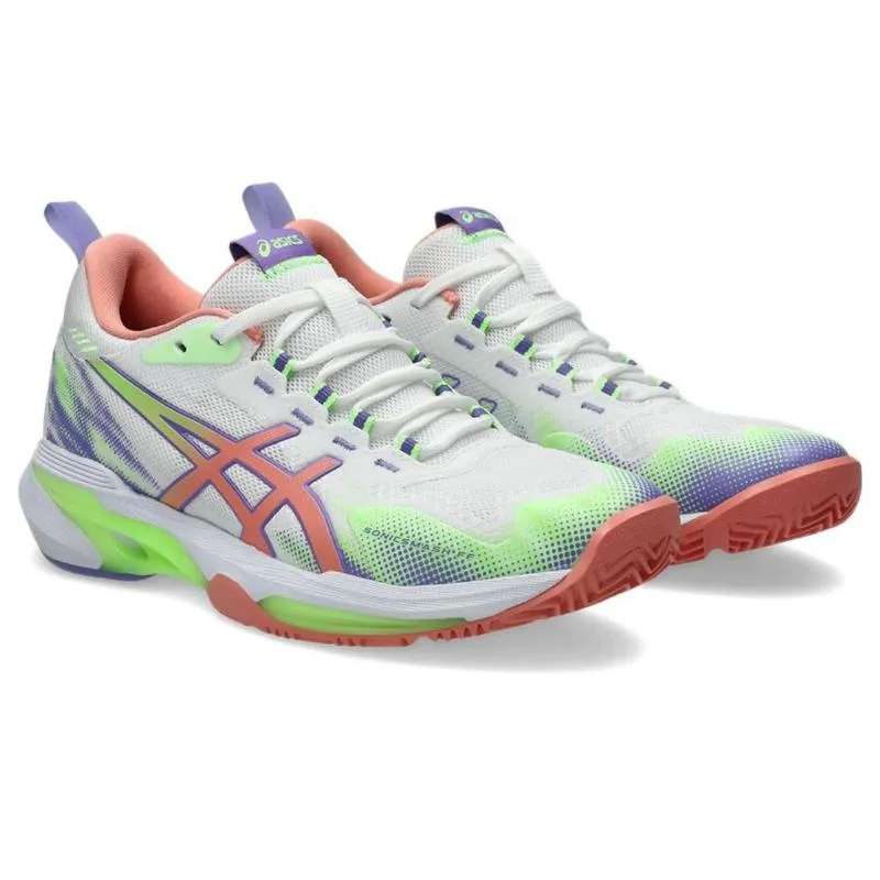 Asics Sonicsmash FF Weiße Pink Damenschuhe