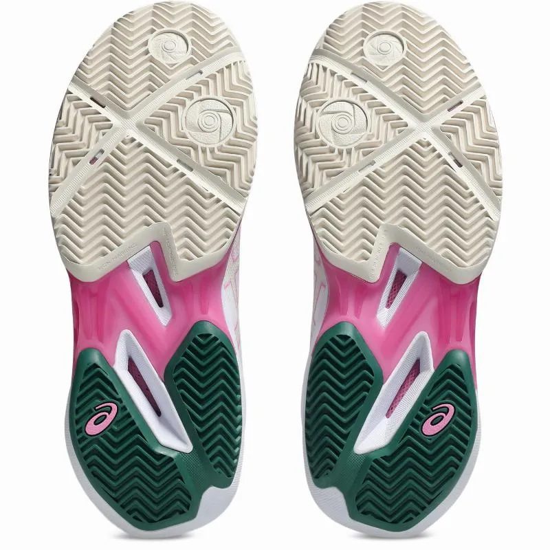 Tênis Feminino Asics Sonicsmash FF White Green