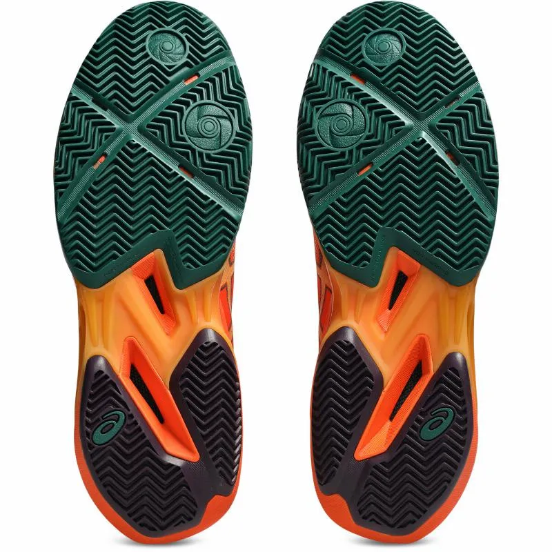 Zapatillas de Padel Asics Sonicsmash FF Naranja Granate Oscuro