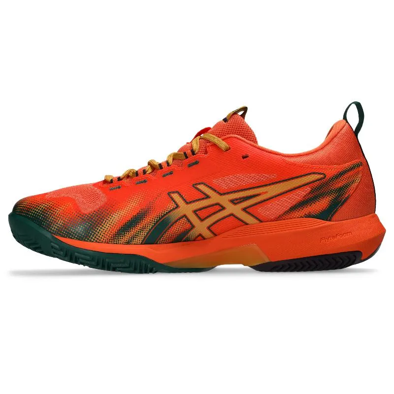 Asics Sonicsmash FF Dark Garnet Orange Sneakers