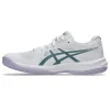 Tênis femininos Asics Upcourt 6 Branco-Verdes