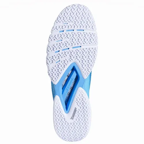 Babolat Juan Lebron Jet Premura 2 Cyan Blau WeiÃ Turnschuhe
