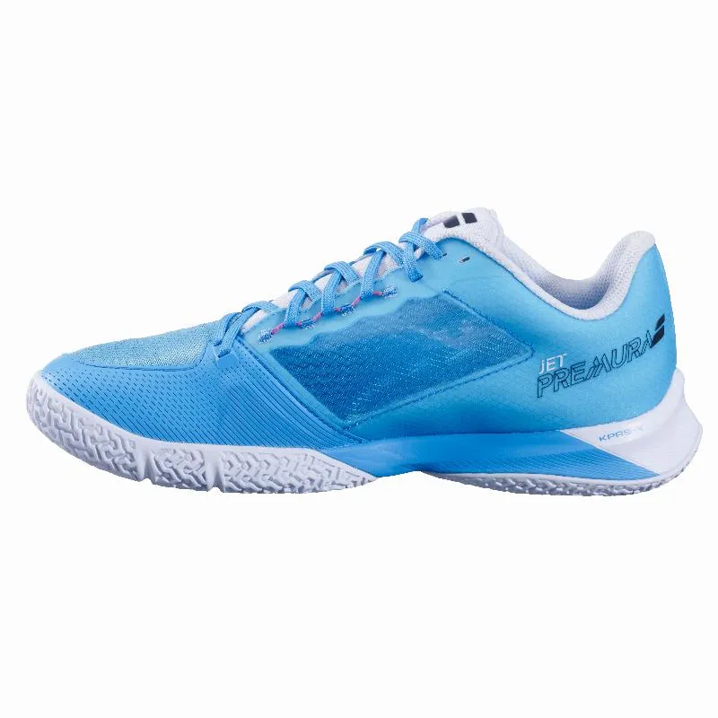 Babolat Juan Lebron Jet Premura 2 Ciano Azul Branco Tênis