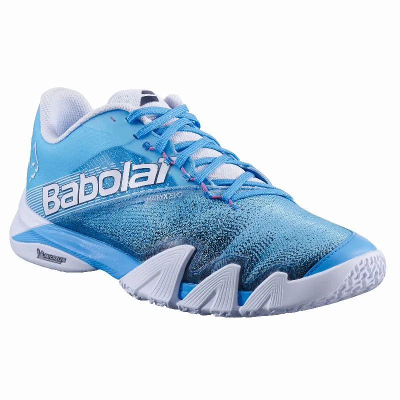 Babolat Juan Lebron Jet Premura 2 Ciano Azul Branco Tênis