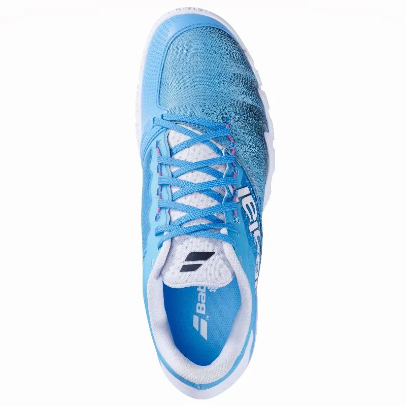 Babolat Juan Lebron Jet Premura 2 Ciano Azul Branco Tênis