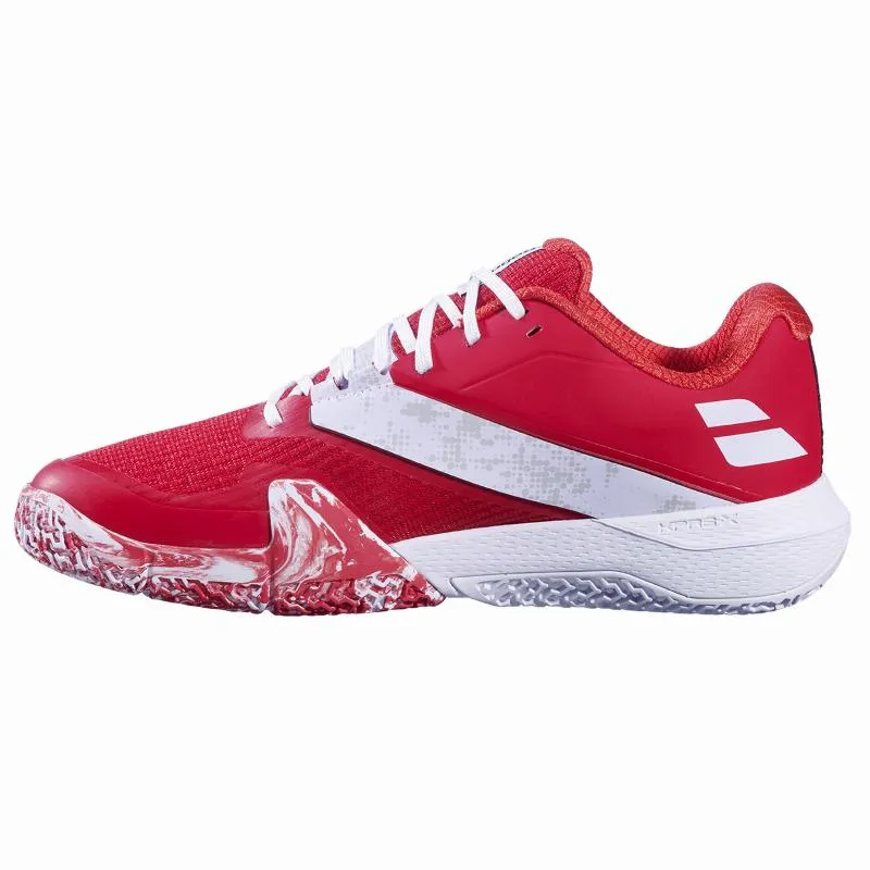 Babolat Movea 2 Rote Weiße Turnschuhe