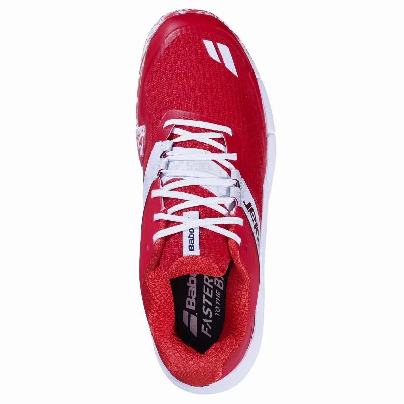 Babolat Movea 2 Rote Weiße Turnschuhe
