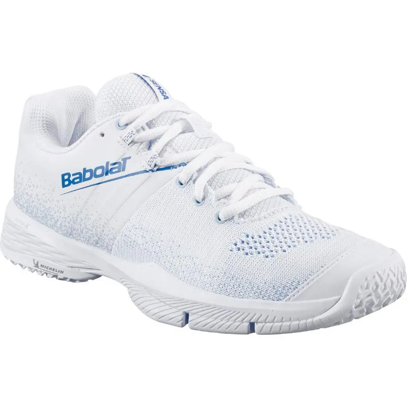 Babolat Sensa Damen Damen Sneaker WeiÃ Blau