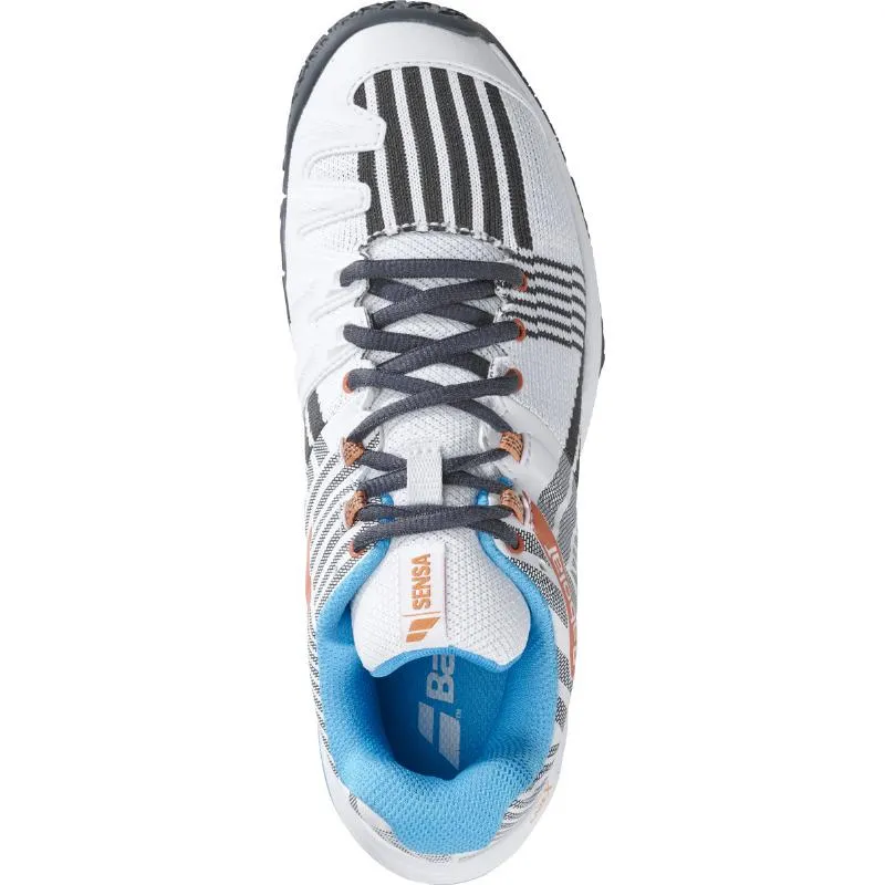 Babolat Sensa Weißer turkis Damen Sneakers